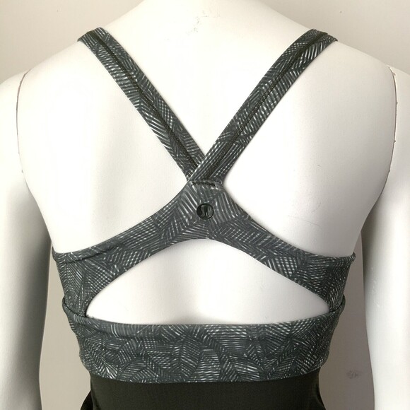 Lululemon Tank Wrap It Up Lightweight Top In Gator Green 4 - Picture 6 of 8